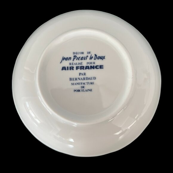 RARE Air France Concorde Porcelain Plate & Bowl Set by Jean Picart Le Doux -1975 - Picture 6 of 7